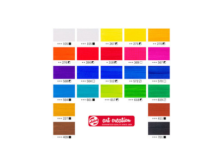 ROYAL TALENS Acrylique Art Creation, 12 ml, set de 12