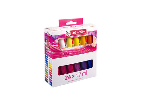 ROYAL TALENS Acrylique Art Creation, 12 ml, set de 12