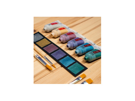 ROYAL TALENS Acrylique Art Creation Metallic Set, 6 x 12 ml