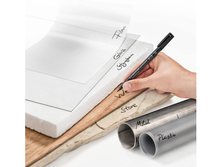 STAEDTLER Lumocolor Marqueur permanent 313S/318F/317M/314B