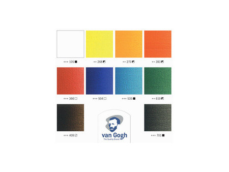 ROYAL TALENS Van Gogh Mallette de peinture à huile Basic