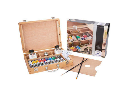 ROYAL TALENS Van Gogh Mallette de peinture à huile Basic