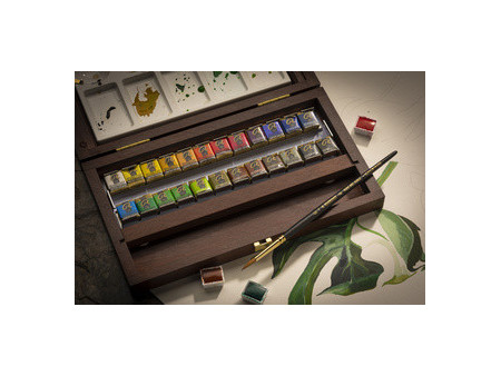 ROYAL TALENS REMBRANDT Kit aquarelle, godets