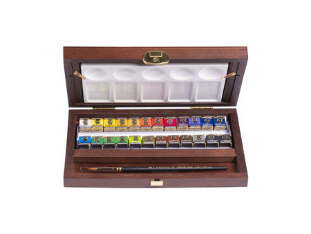 ROYAL TALENS REMBRANDT Kit aquarelle, godets