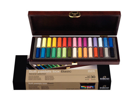 ROYAL TALENS REMBRANDT Mallette de craies pastel tendres