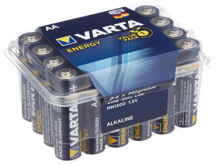 VARTA Pile alcaline 'Energy', Mignon (AA/LR6)