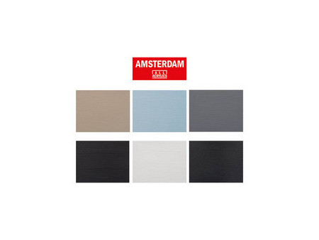 ROYAL TALENS Peinture acrylique AMSTERDAM, set de gris