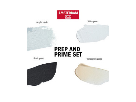 ROYAL TALENS AMSTERDAM Set d'apprêt Medium, 4x 120 ml