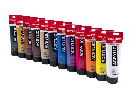 ROYAL TALENS Peinture acrylique AMSTERDAM, 12x 120 ml