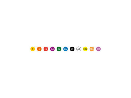 SAKURA Marqueur industriel 'Solid Marker', orange fluo