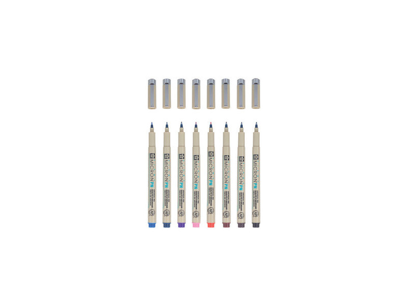 SAKURA Feutre fineliner Pigma Micron PN, kit de 8