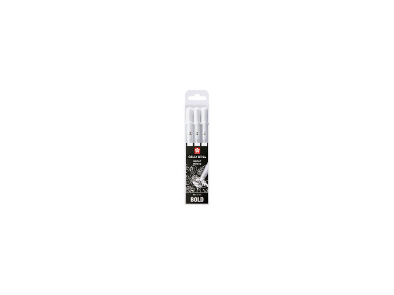 SAKURA Stylo roller encre gel Gelly Roll Bright White 0,4 mm