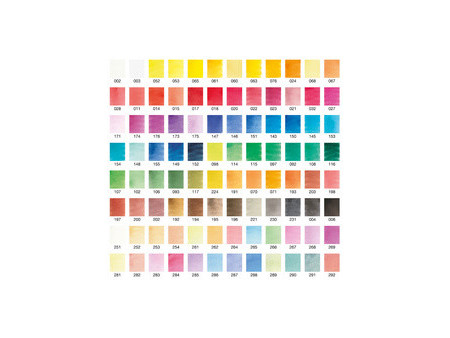 SAKURA Peinture aquarelle Koi Water Colors Studio, set 96