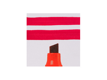 SAKURA Marqueur permanent Pen-touch Extra Broad, rouge