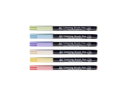 SAKURA Feutre pinceau Koi Colouring Brush Pen 'Pastel'