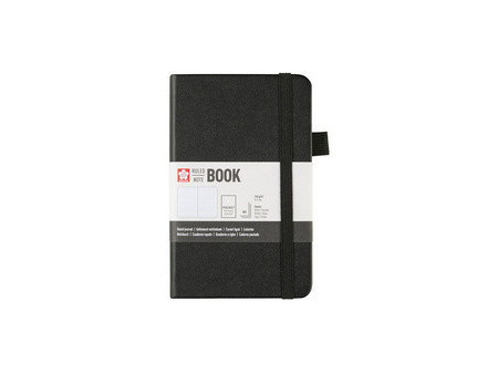 SAKURA Carnet, 90 x 140 mm, ligné, indigo foncé