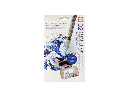 SAKURA Kit créatif Grande vague de Kanagawa