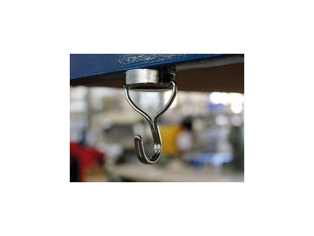MAUL Aimant néodyme avec crochet rotatif, diamètre: 38,5 mm