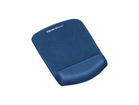Fellowes Repose-poignet PlushTouch avec tapis de souris,bleu