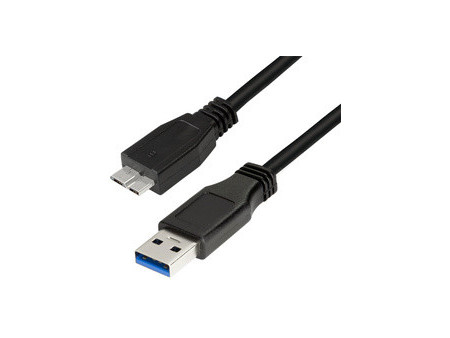 LogiLink Câble USB 3.0, USB A - micro USB B mâle, 1 m