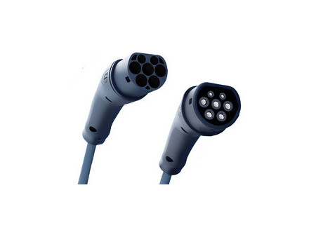 HARTING Câble de charge véhicule électrique type 2, 22 kW
