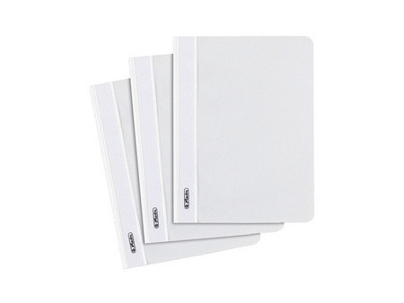 herlitz Chemise à lamelle, A5, en film PP, blanc