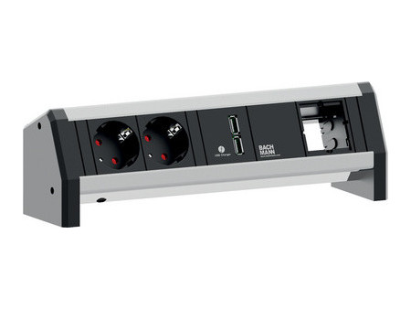 BACHMANN multiprise 'DESK 1', 4 prises