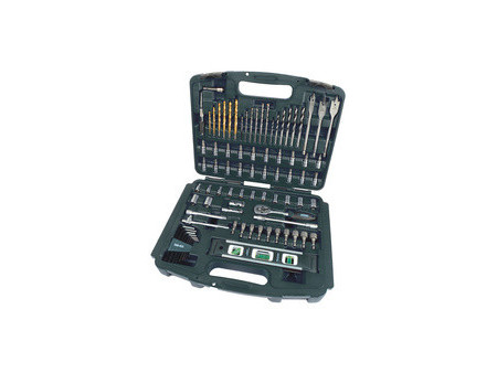 BRÜDER MANNESMANN Jeu d'outils, 163 pièces, caisse à outils