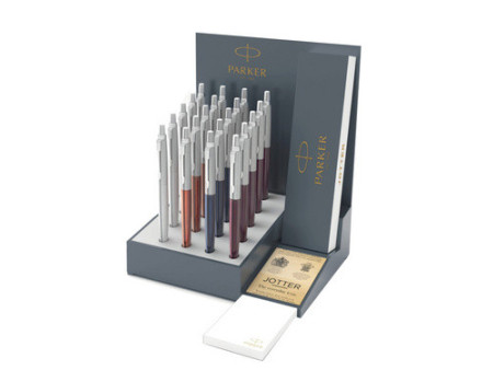 PARKER Stylo bille rétractable JOTTER CORE, présentoir de 20