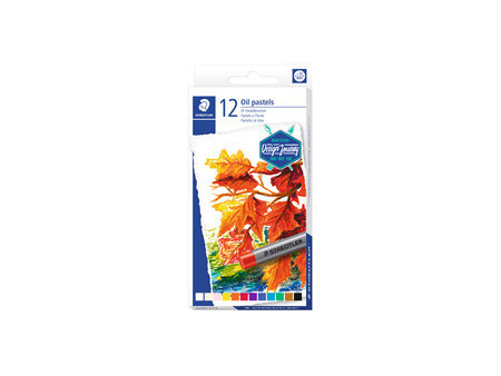 STAEDTLER Pastel à l'huile Design Journey, étui carton de 12