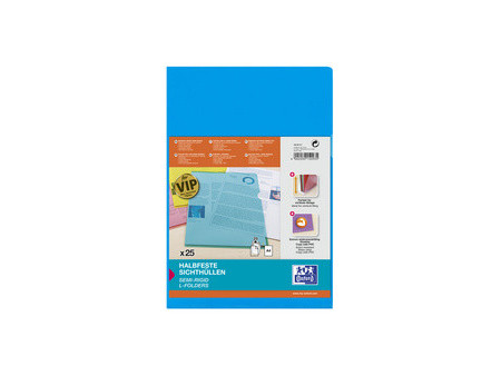 Oxford Pochettes coin Premium, A4, PVC, transparent, vert