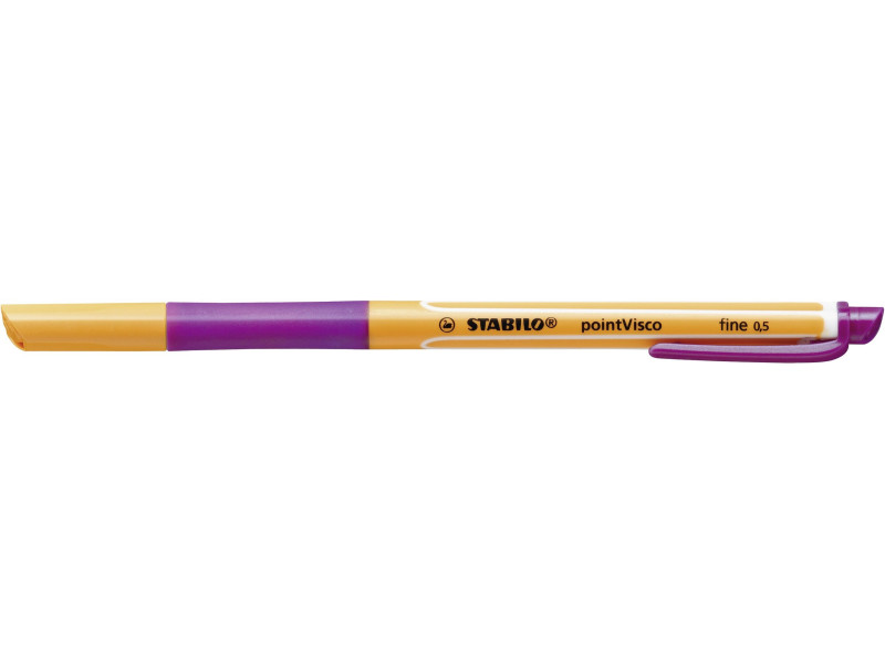 STABILO Stylo à encre gel pointVisco, lilas