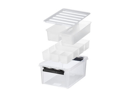 SmartStore Boîte de rangement CLASSIC 14 L, avec inserts