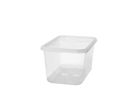 SmartStore Boîte de rangement BASIC L, 44 L, transparent