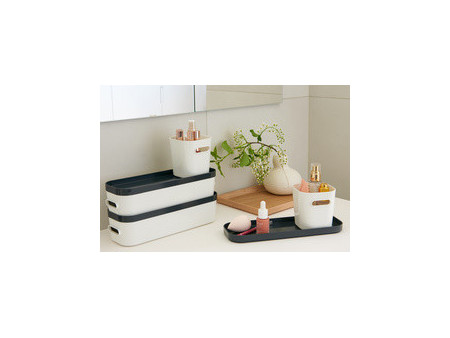 smartstore Boîte de rangement COMPACT SLIM, 1,32 litre,blanc