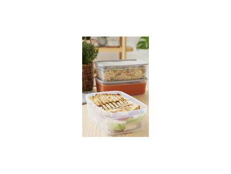 smartstore Boîte de conservation, 1,0 L, gris / transparent