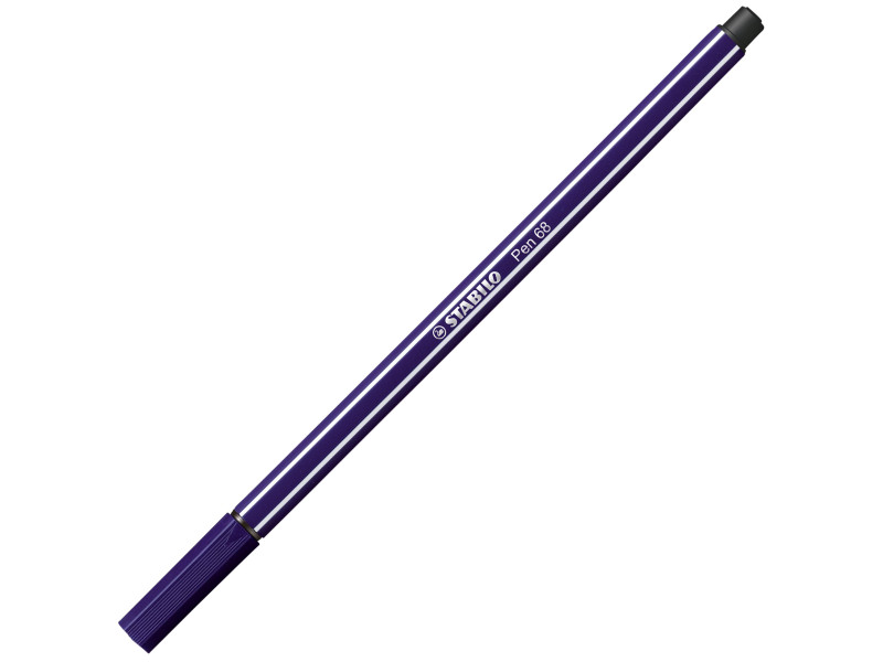 STABILO Stylo feutre Pen 68, bleu de Prusse