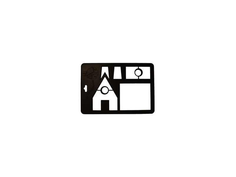 GastroMax Emporte-pièce 3D 'Maison en pain d'épices'