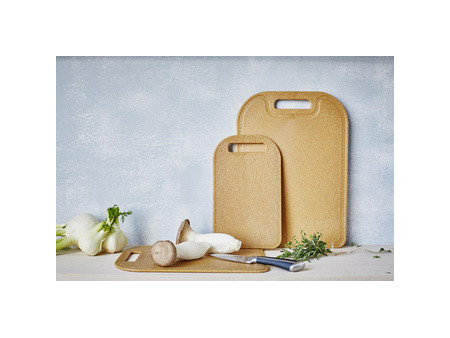 GastroMax Planche à découper BIO, 350 x 250 mm, effet bois