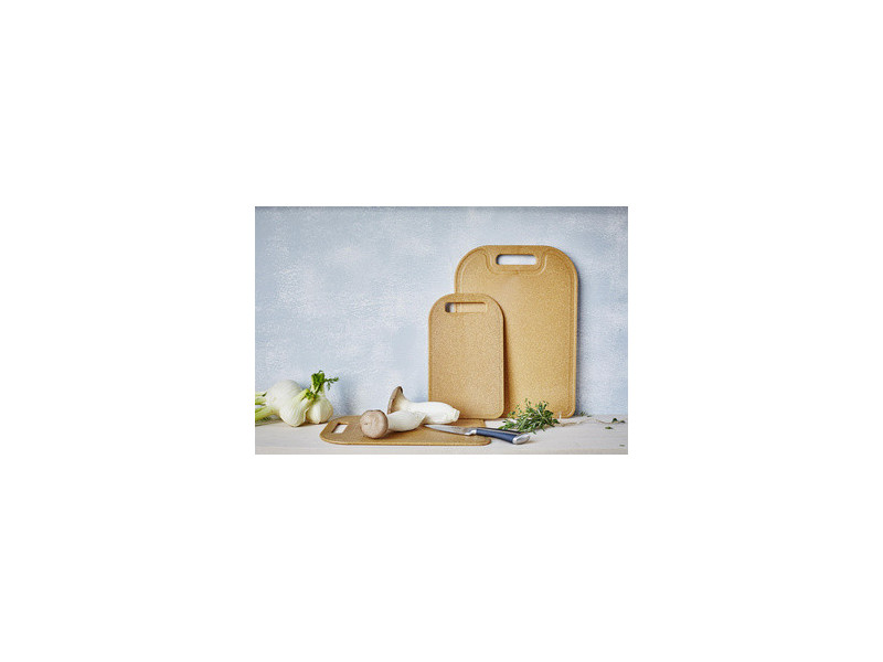 GastroMax Planche à découper BIO, 350 x 250 mm, effet bois
