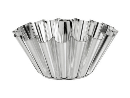 GastroMax Moule à kougelhopf, en fer blanc, 1,5 L, argent