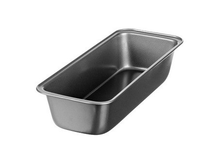 GastroMax Moule à pain, en acier au carbone, 1,3 L, gris