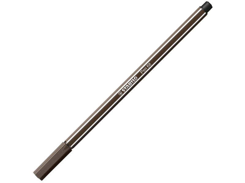 STABILO Stylo feutre Pen 68, terre d'ombre