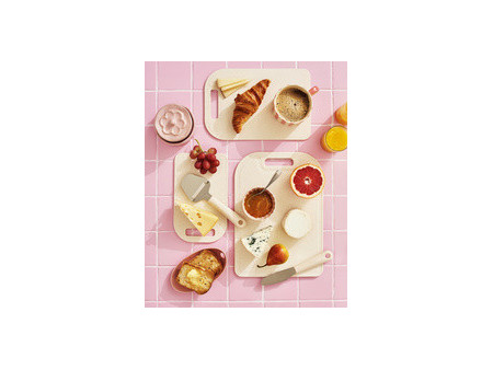 GastroMax Planche à découper BIO, 300 x 205 mm, crème