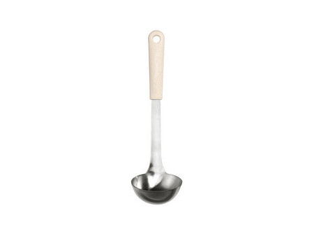 GastroMax Louche BIO, longueur: 310 mm, inox/crème
