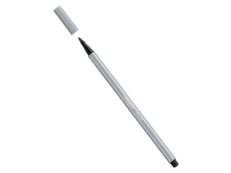 STABILO Stylo feutre Pen 68, gris moyen