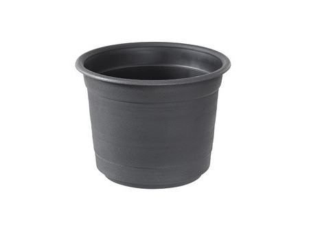 orthex Pot de fleurs EPOQUE, diamètre : 350 mm, noir