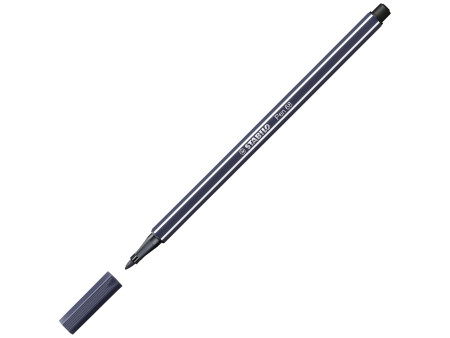 STABILO Stylo feutre Pen 68, gris de Payne