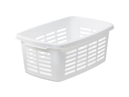 orthex Corbeille à linge, 30 litres, blanc