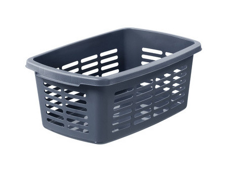 orthex Corbeille à linge, 30 litres, gris foncé